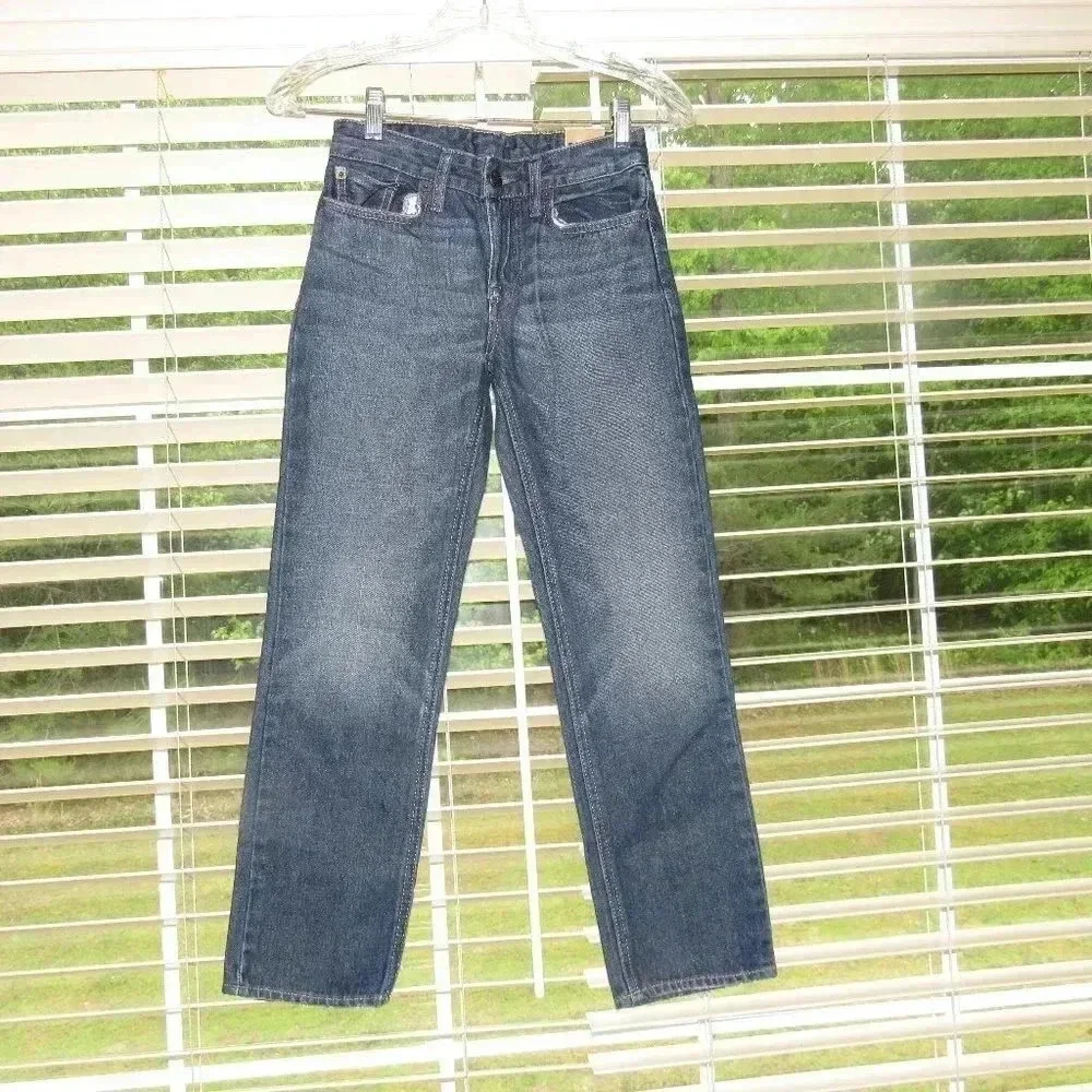 NWT CHAPS DENIM Boys Straight Fit Jeans Size 8